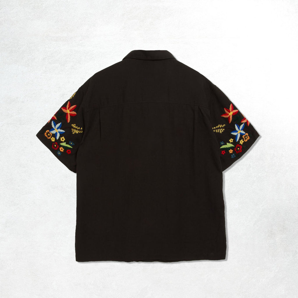 YMC Idris Shirt: Black(Back)
