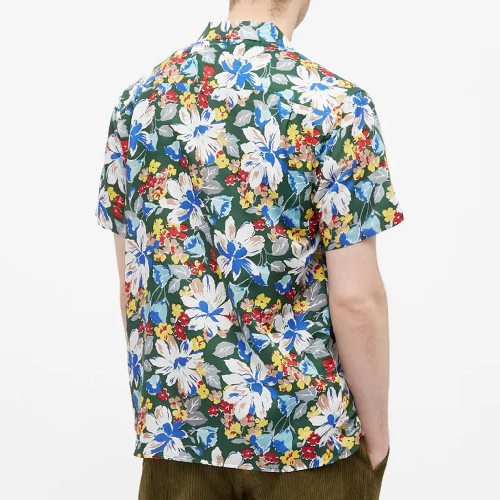 YMC Malick Shirt: Floral Multi_1