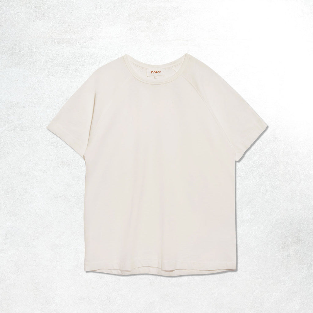 YMC Television T-Shirt: White(Front)