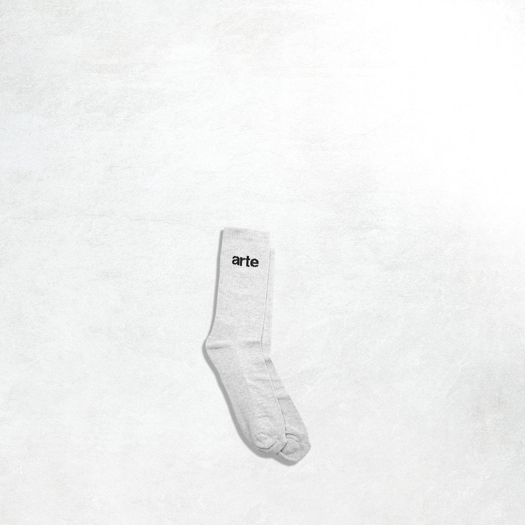 Arte Logo Socks: Grey