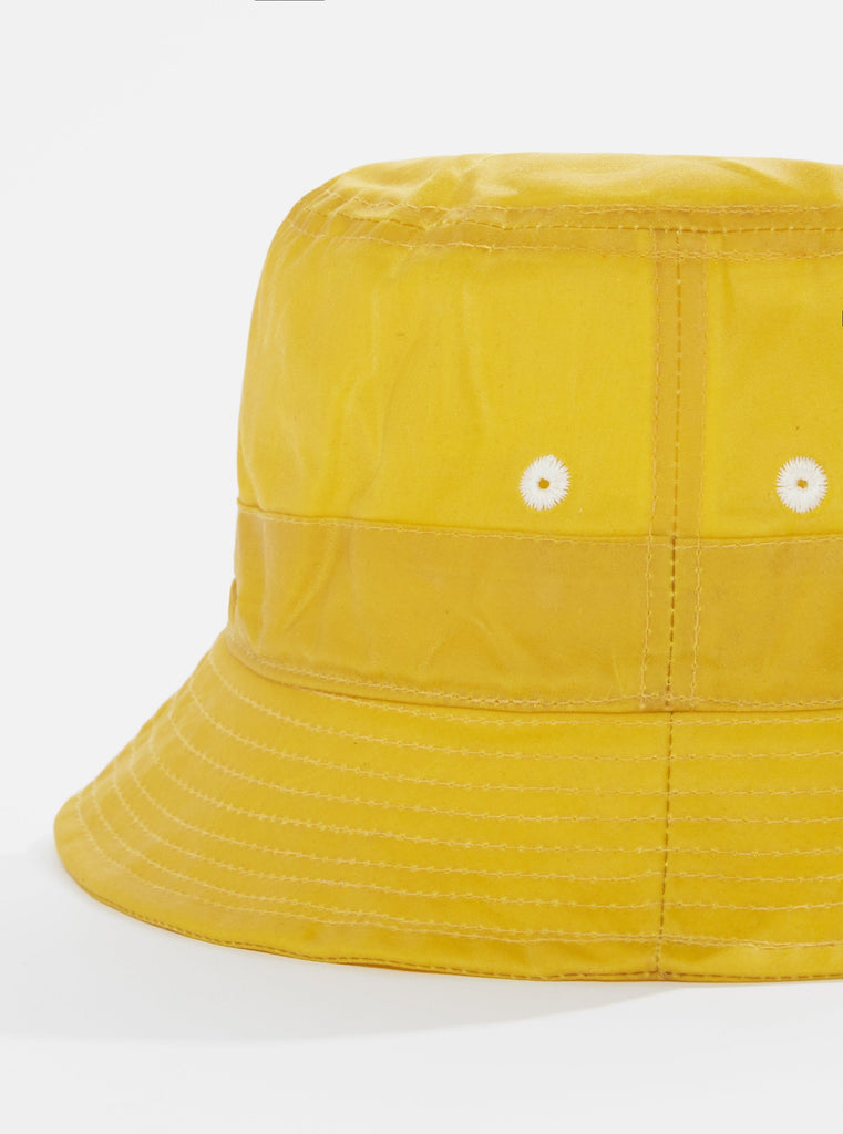 Universal Works Tek Wax Bucket Hat: Yellow - The Union Project
