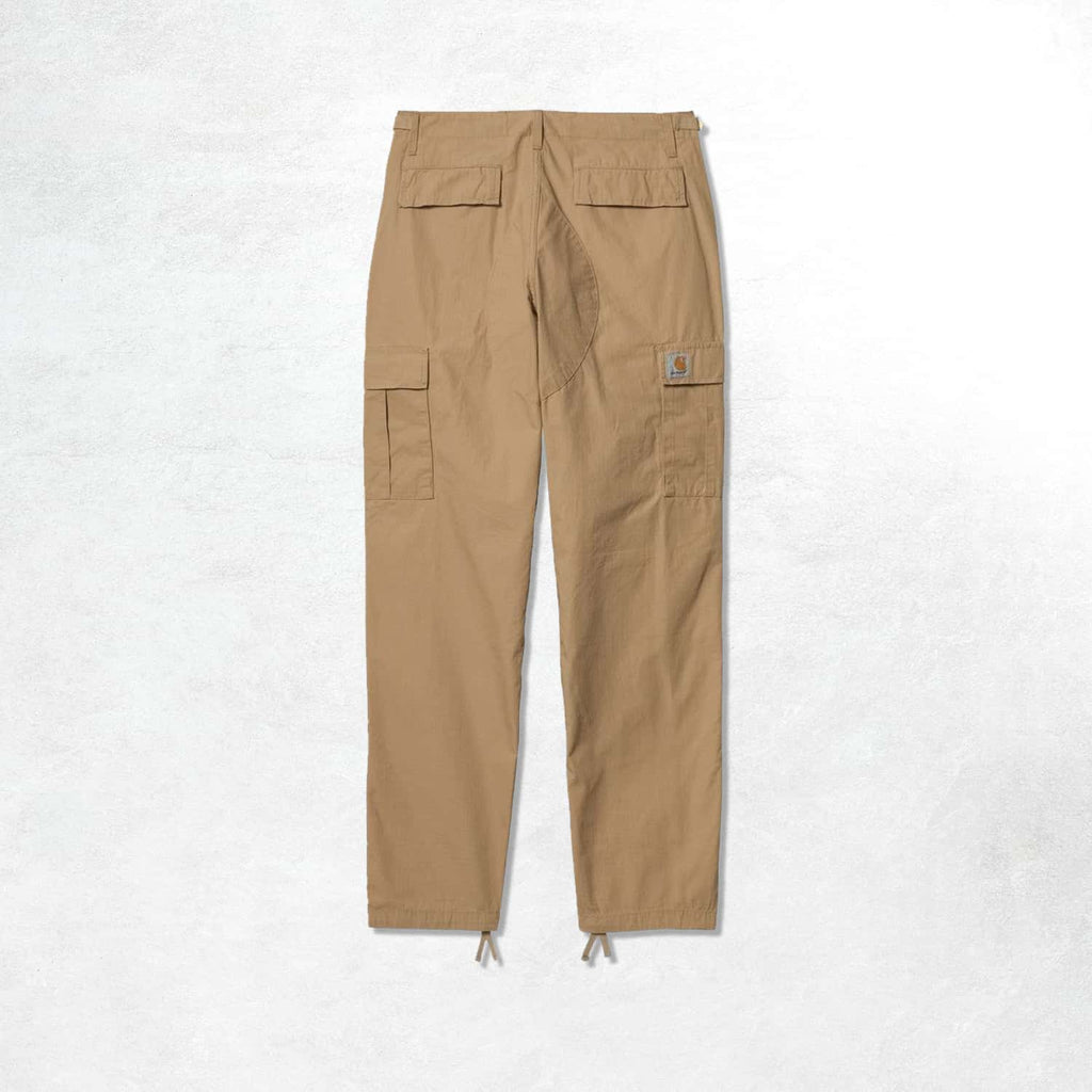 Carhartt WIP Aviation Pant: Dusty H Brown (Back)