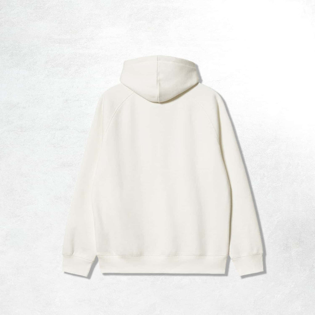 Carhartt WIP Hooded Chase Sweat: Wax / Gold (Back)