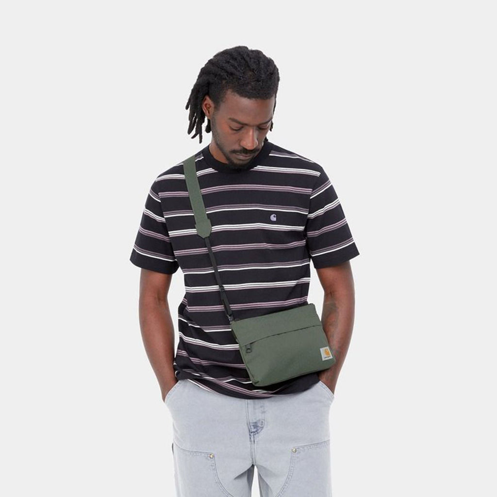 Carhartt WIP Leon Strap Bag: Boxwood_Model