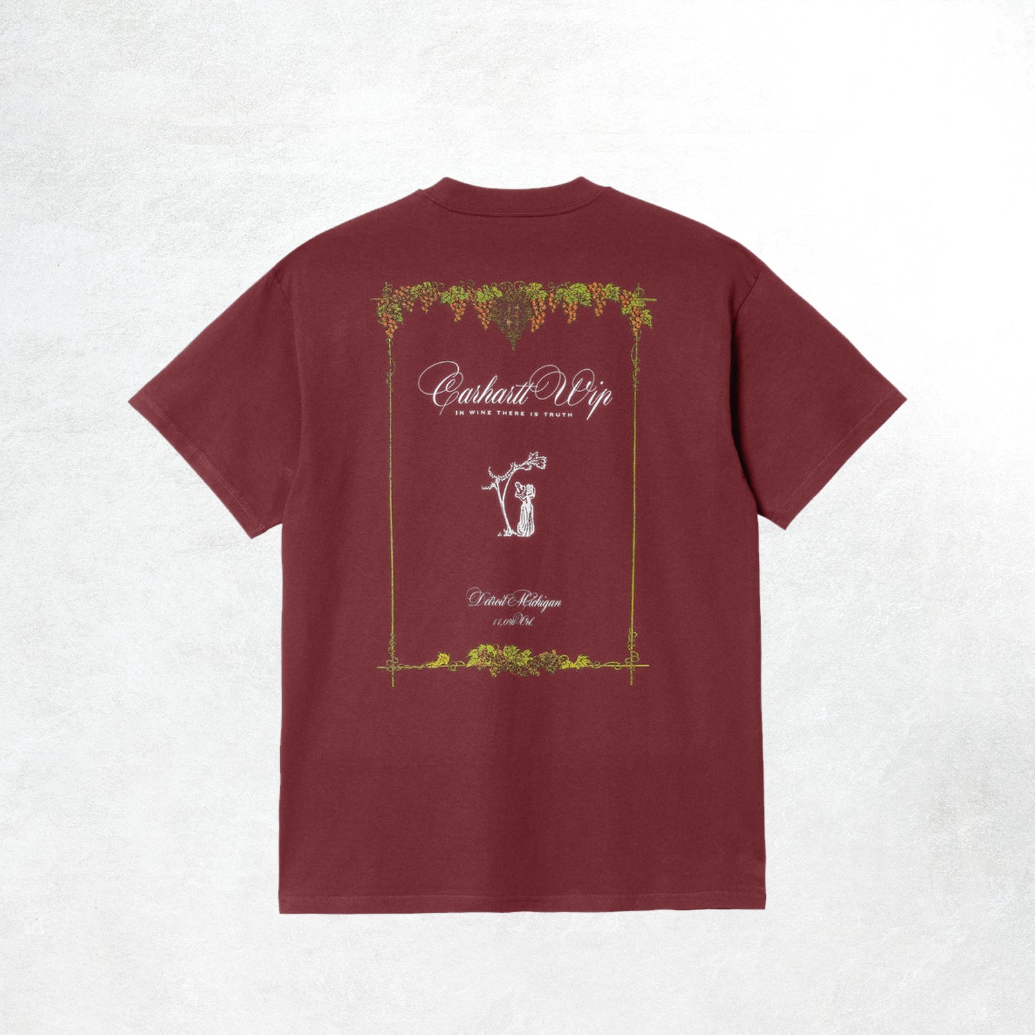 Carhartt WIP S/S Vino T-Shirt: Corvina (Back)