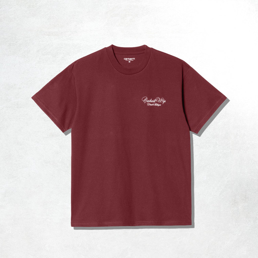 Carhartt WIP S/S Vino T-Shirt: Corvina (Front)