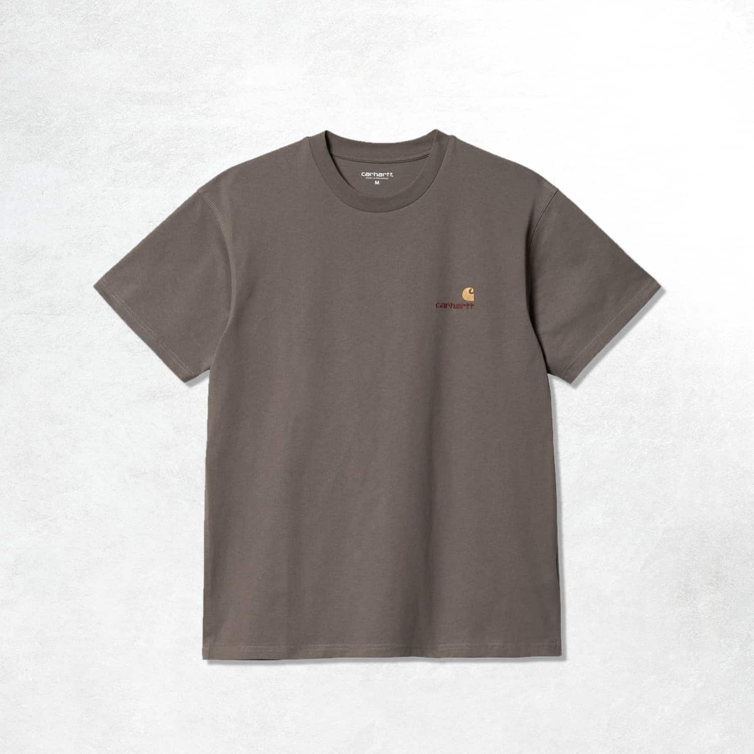 Carhartt WIP S/S American Script T-Shirt: Teide (Front)