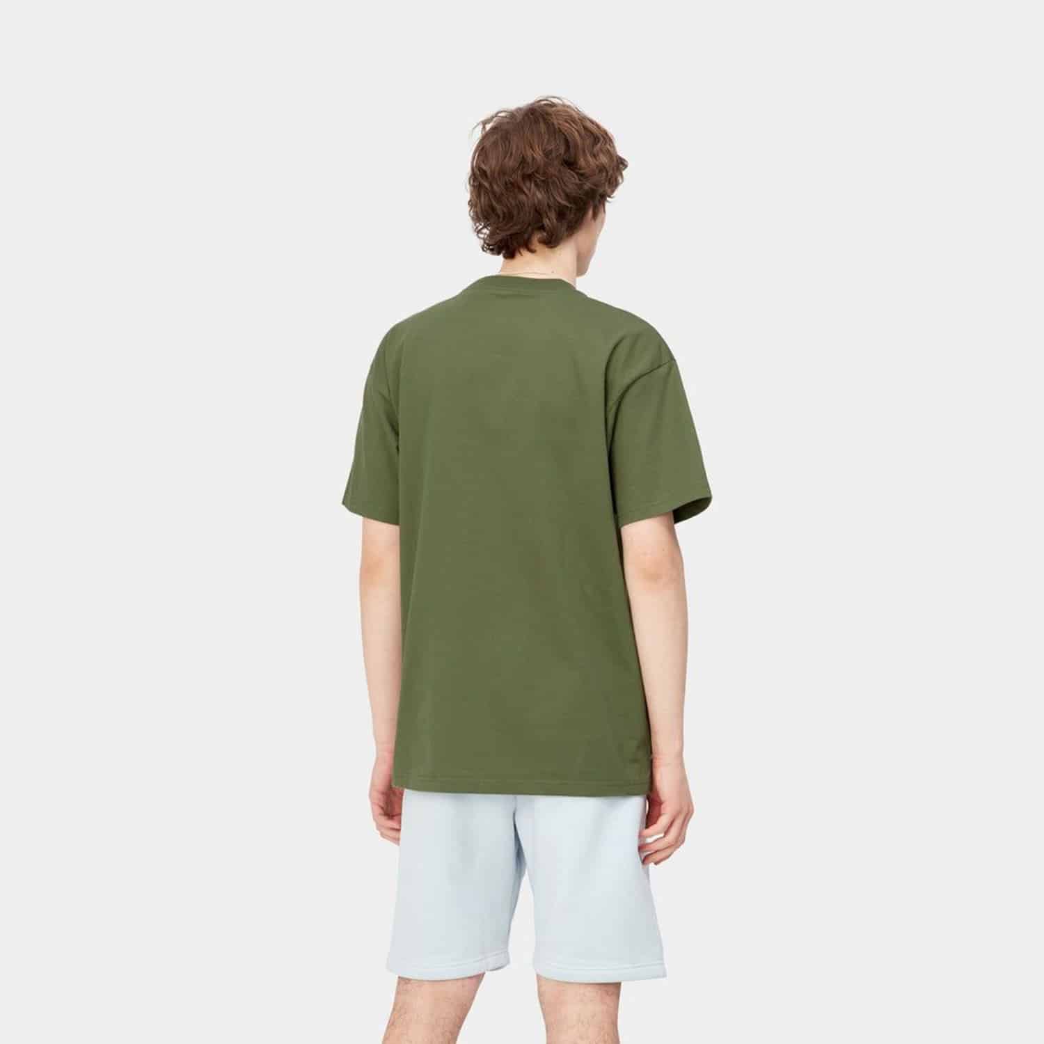 Carhartt WIP S/S Antleaf T-Shirt: Dollar Green_Model_1