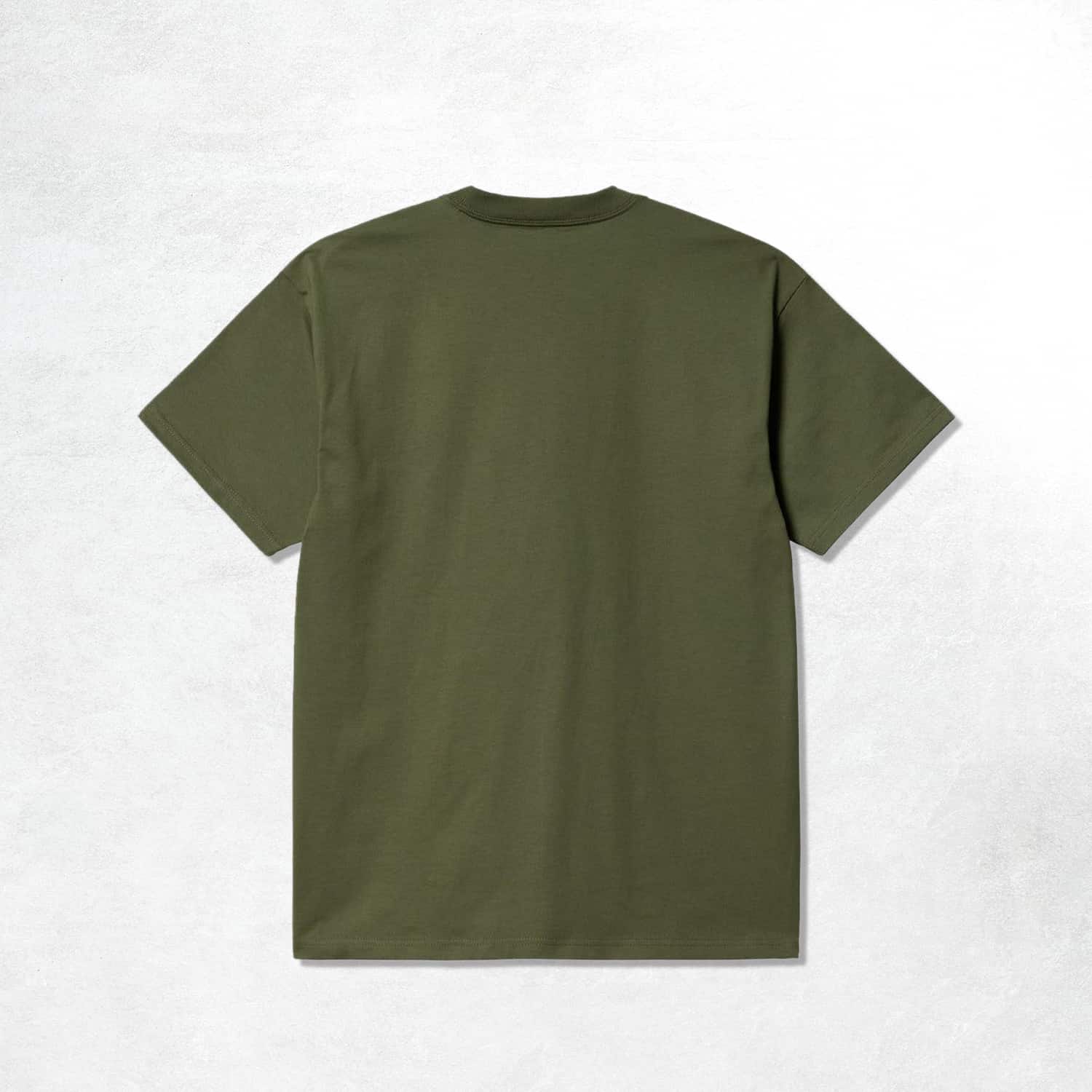 Carhartt WIP S/S Antleaf T-Shirt: Dollar Green (Back)
