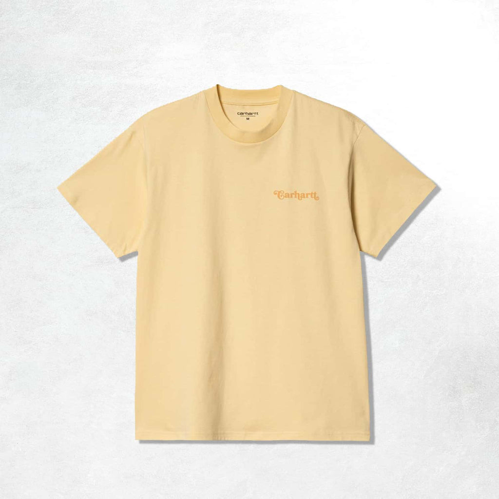 Carhartt WIP S/S Fez T-Shirt: Citron (Front)