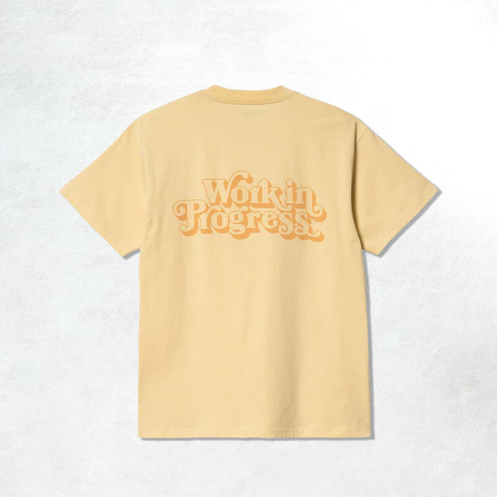 Carhartt WIP S/S Fez T-Shirt: Citron (Back)