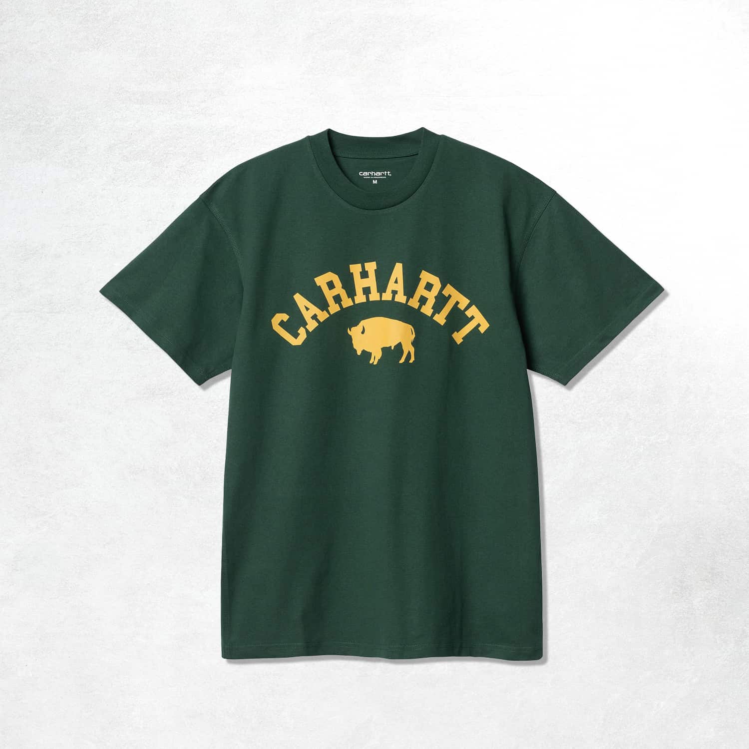 Carhartt WIP S/S Locker T-Shirt: Treehouse / Yellow (Front)