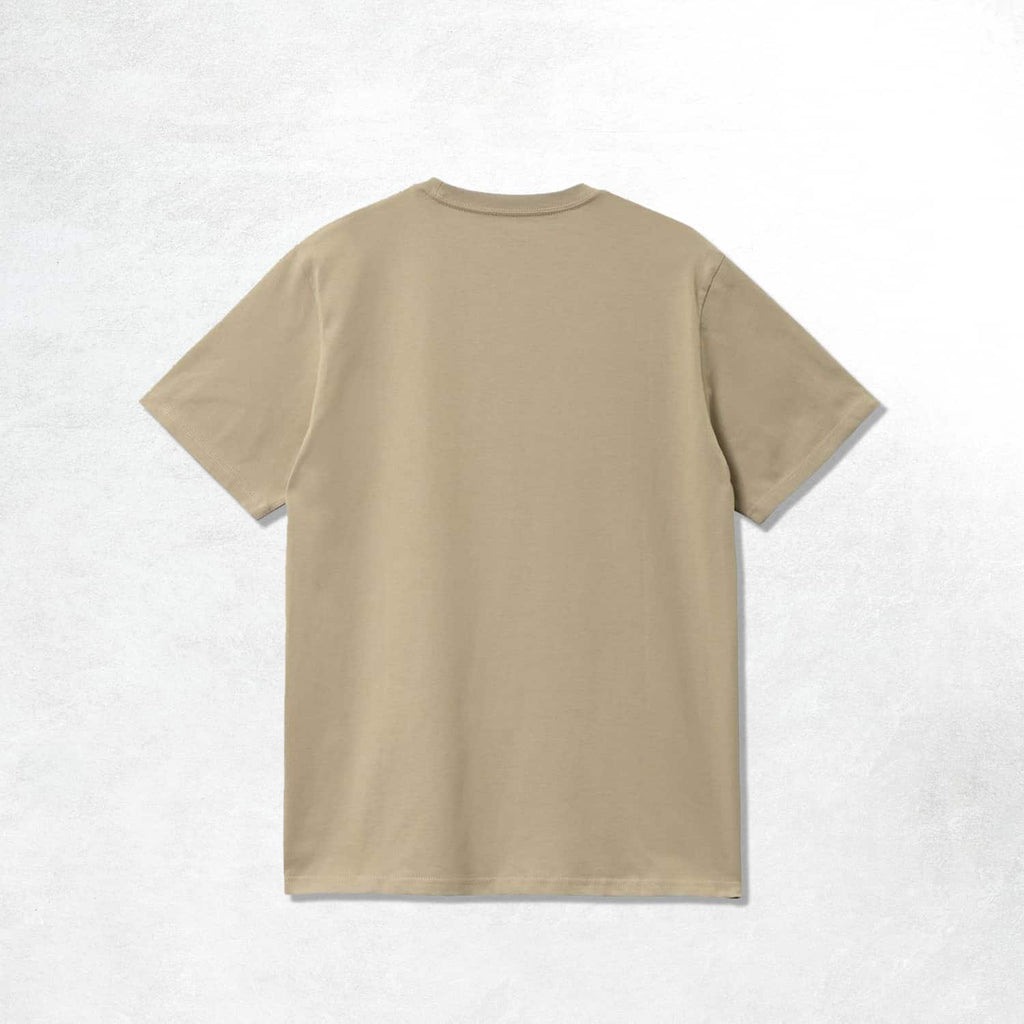 Carhartt WIP S/S Pocket T-Shirt: Ammonite (Back)