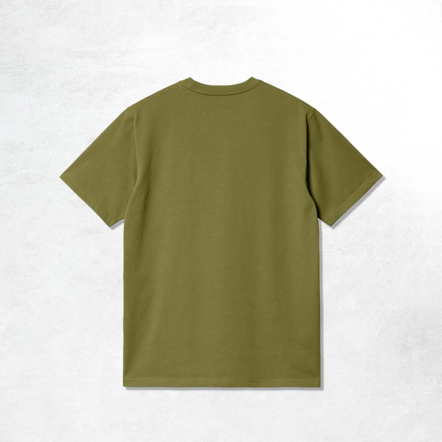 Carhartt WIP S/S Pocket T-Shirt: Kiwi (Back)
