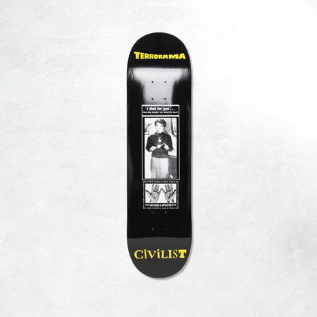 Civilist Terrorama Deck: Black (Front)