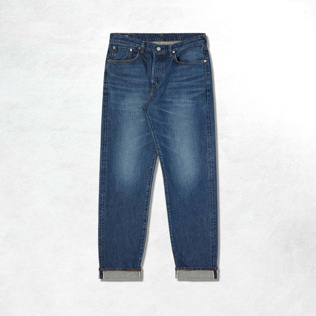 Edwin Loose Tapered: Blue (Front)
