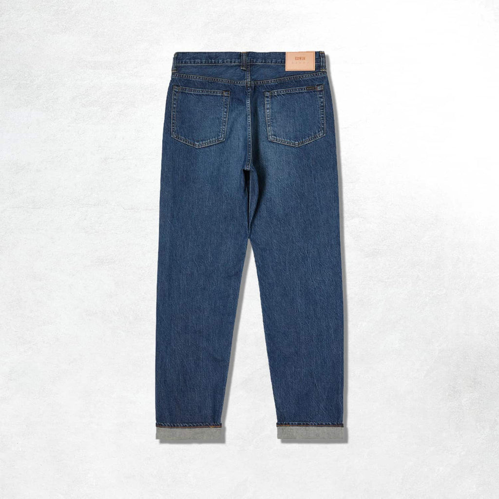 Edwin Loose Tapered: Blue (Back)