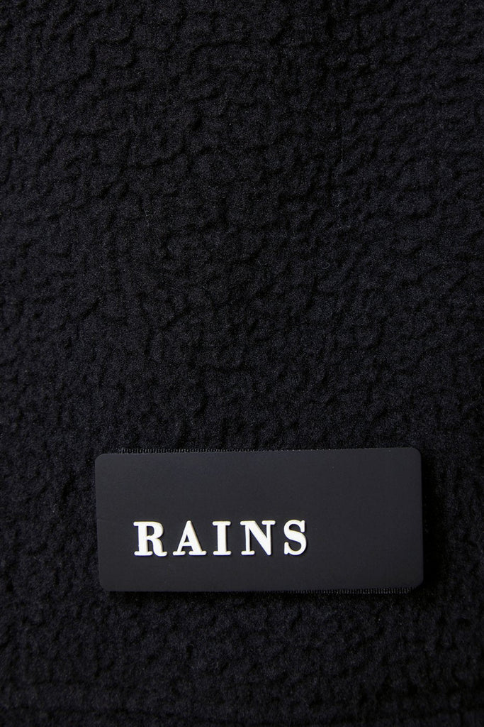 Rains Fleece Jacket: Black - The Union Project