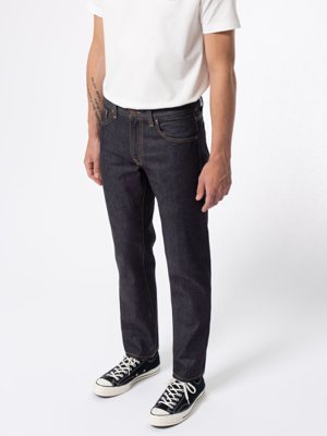 Nudie Jeans Gritty Jackson: Dry Classic Navy - The Union Project