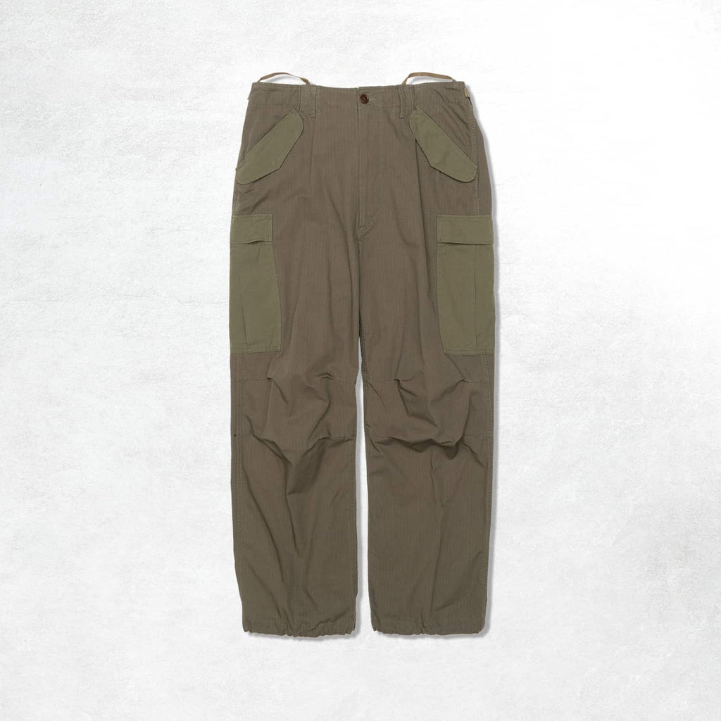 Nanamica Cargo Pants: Khaki (Front)