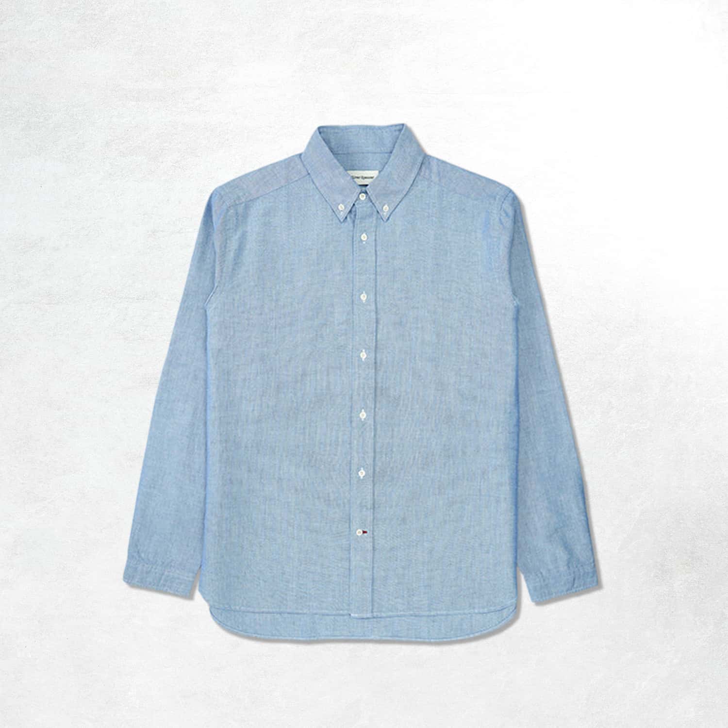 Oliver Spencer Brook Shirt: Brecon Blue (Front)