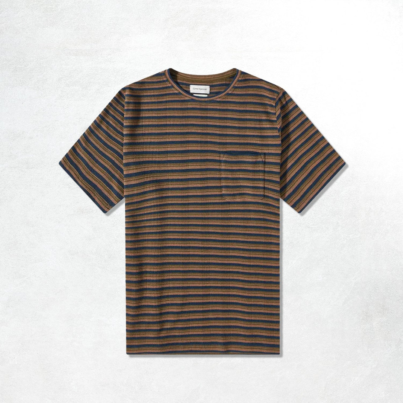 Oliver Spencer Oli's T-Shirt: Navy / Green (Front)