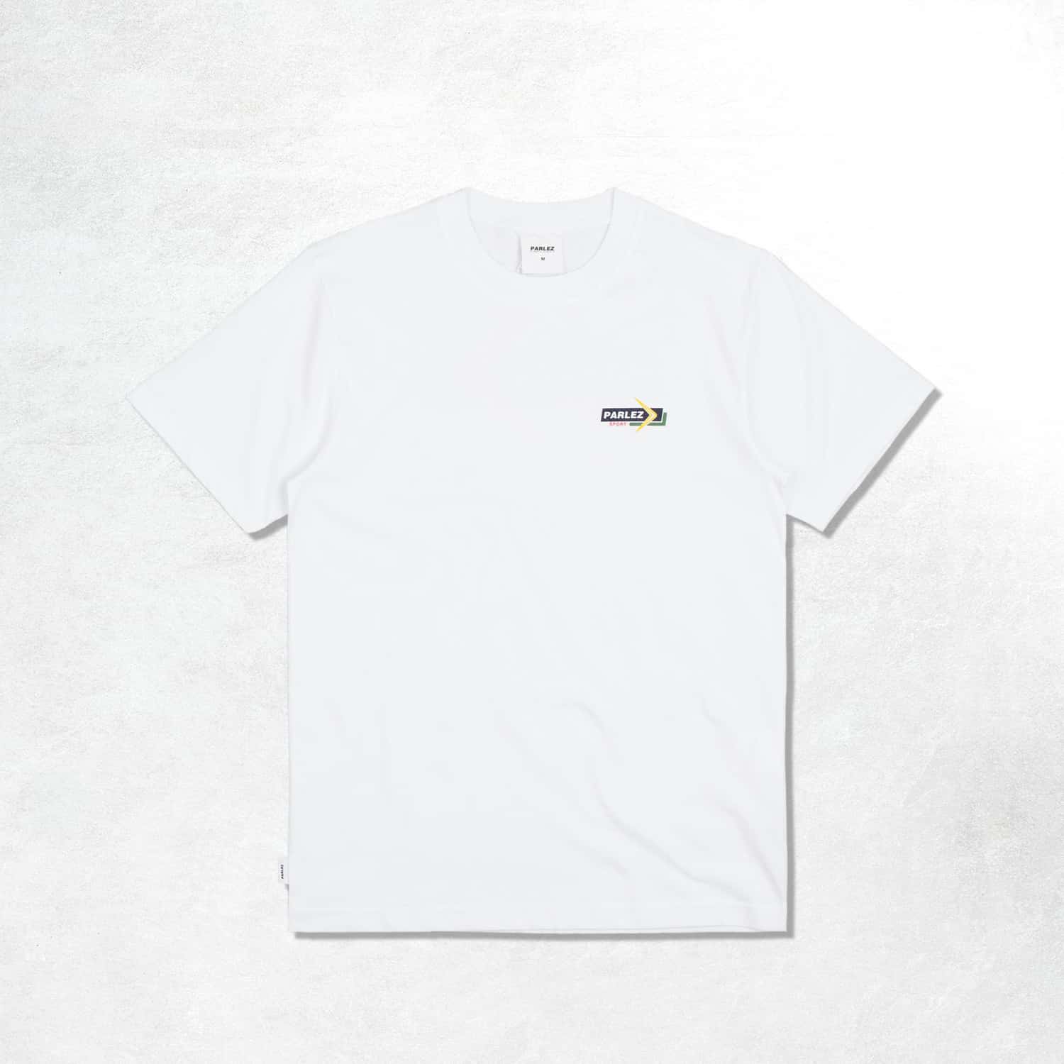 Parlez Capri T-Shirt: White (Front)