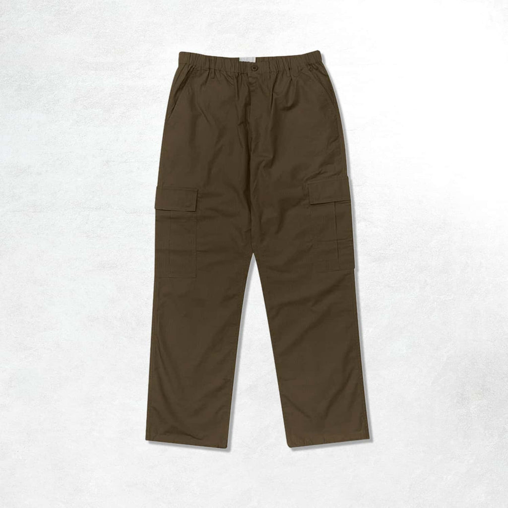 Parlez Gilbert Ripstop Cargo Pants: Khaki (Front)