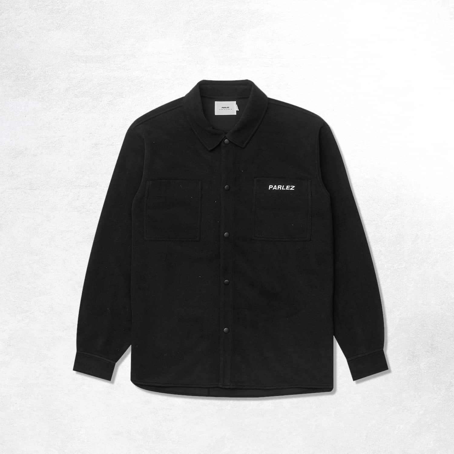 Parlez Maxi Shirt : Black (Front)