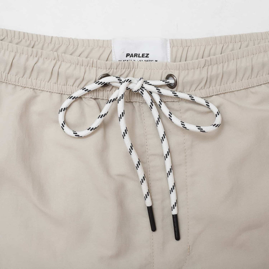 Parlez Rival Shorts: Pebble Grey_1