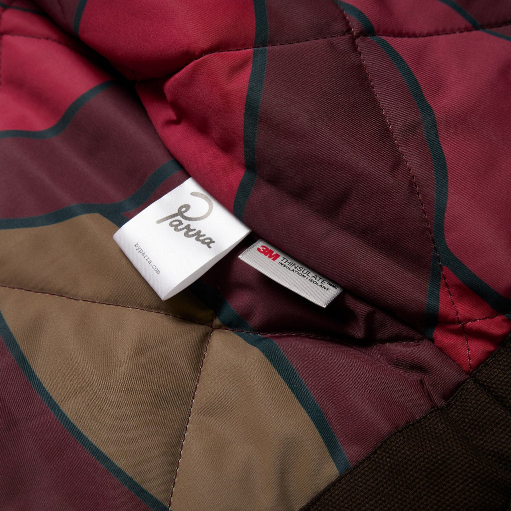 Parra The Secret Garden Vest: Chocolate (Detail)