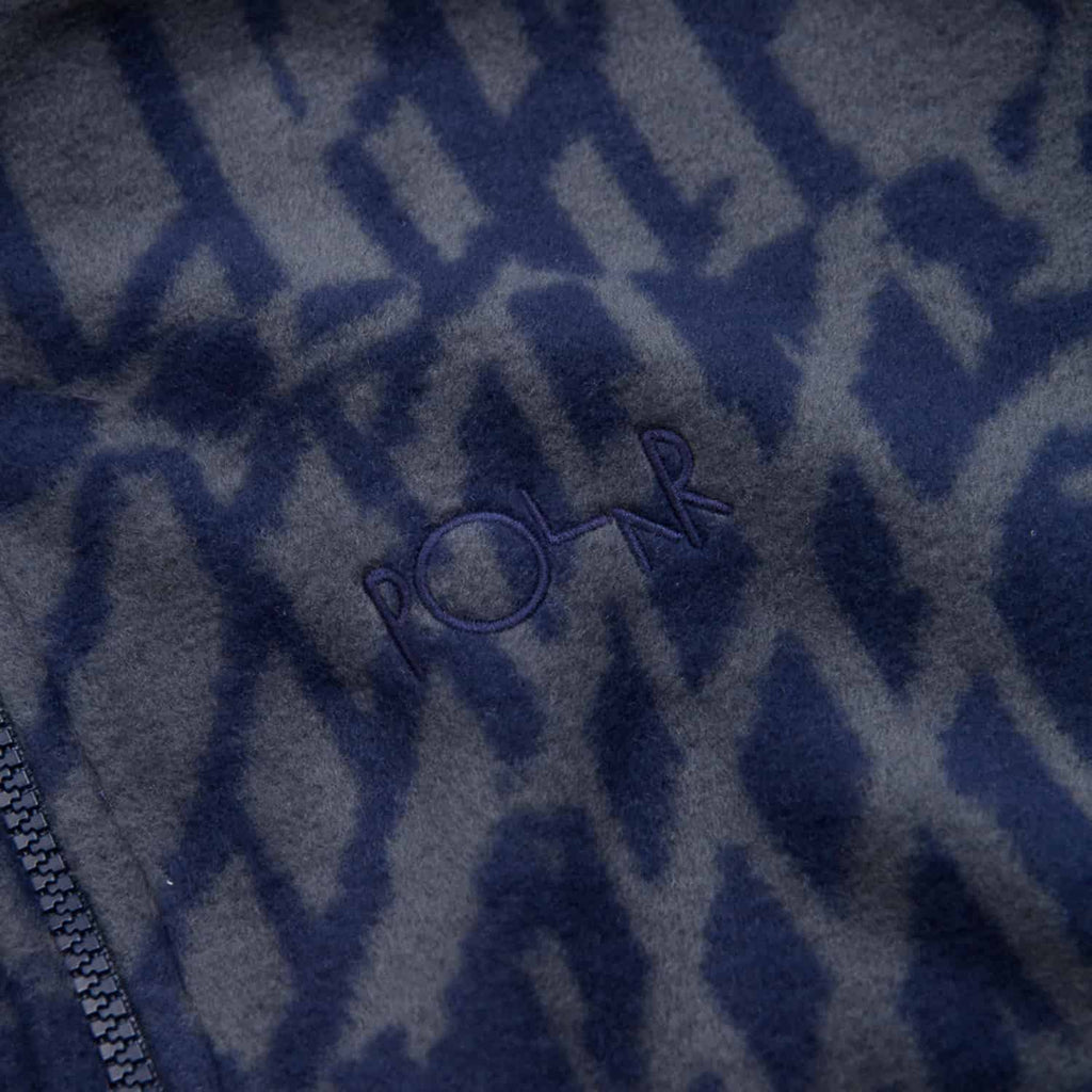 Polar Skate Co TK Fleece Pullovers: Blue/Grey_Add_2