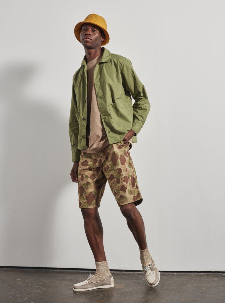 Universal Works Tek Wax Bucket Hat: Yellow - The Union Project