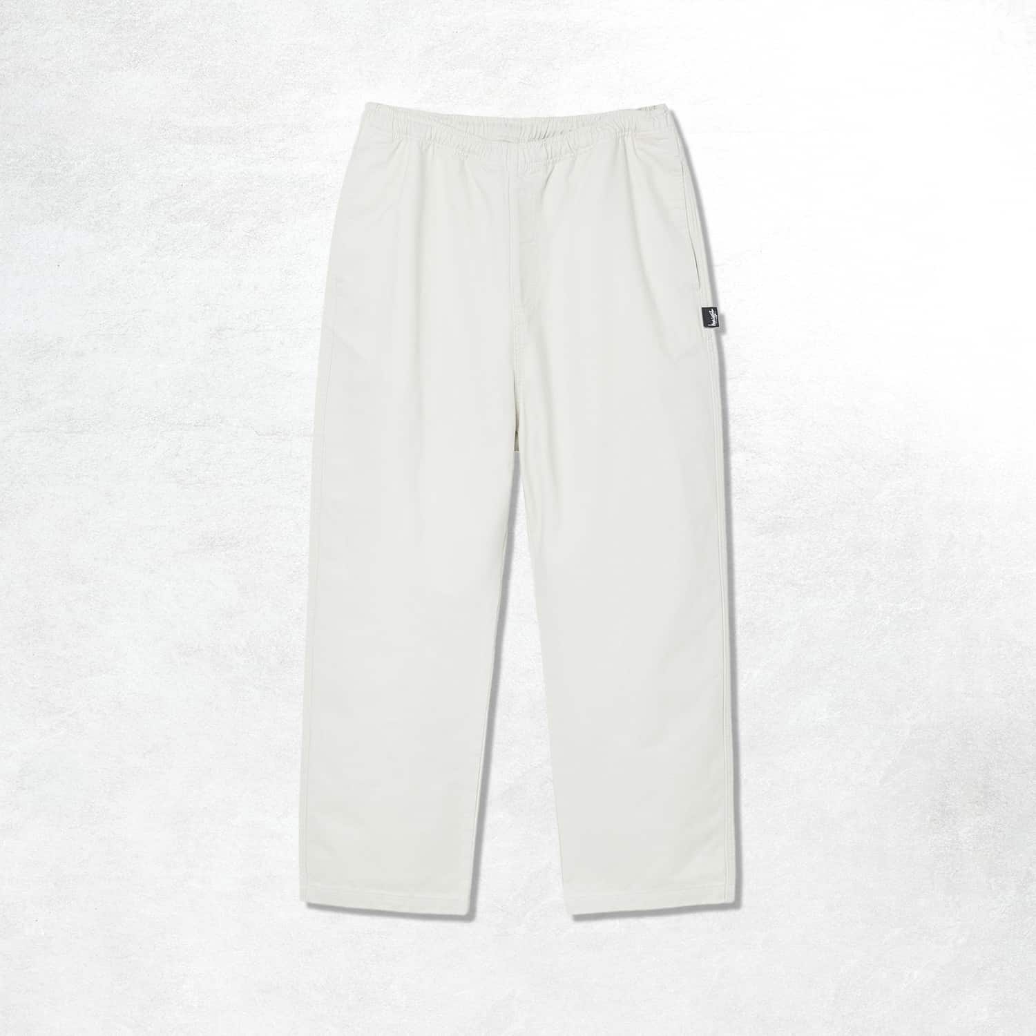 Stussy Brushed Beach Pant: Bone – The Union Project