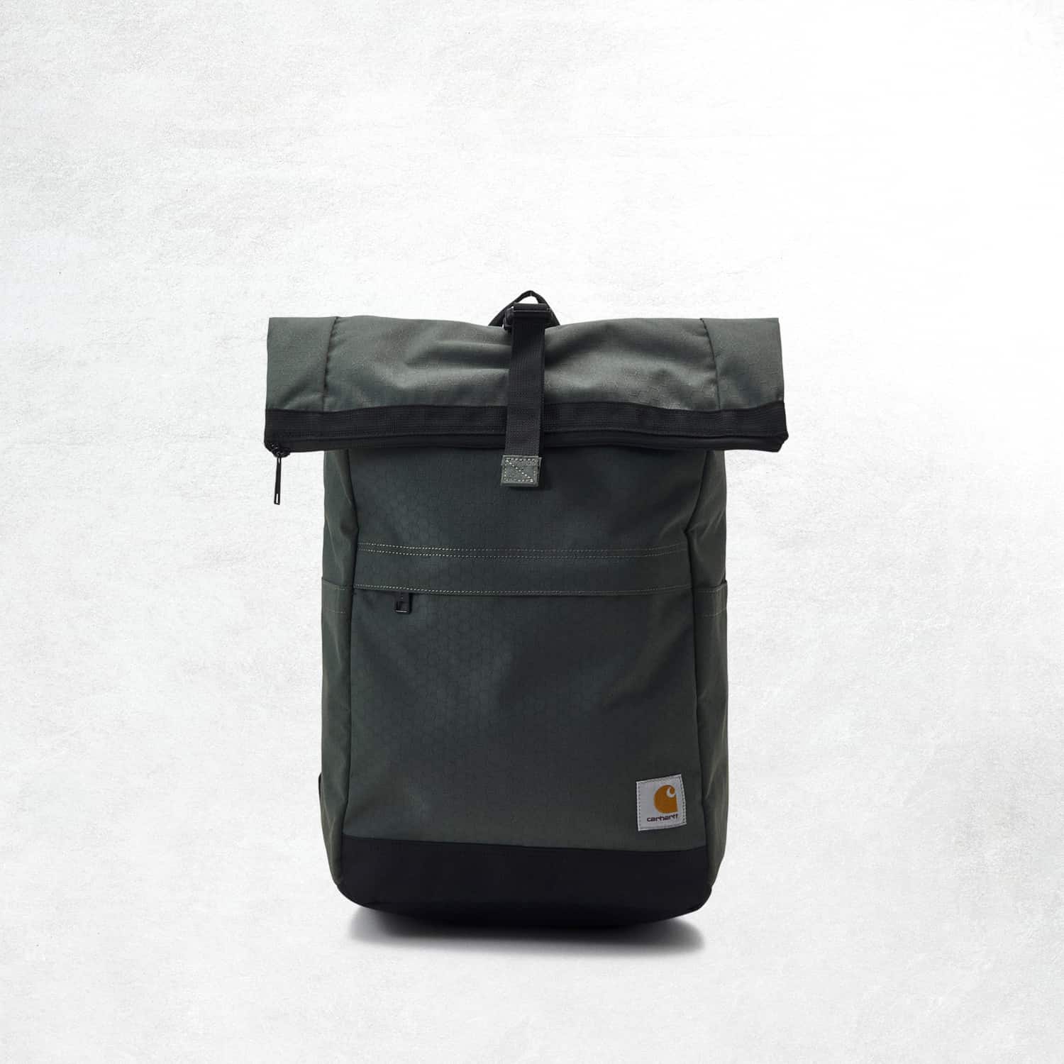 Carhartt WIP Leon Rolltop Backpack: Boxwood (Front)