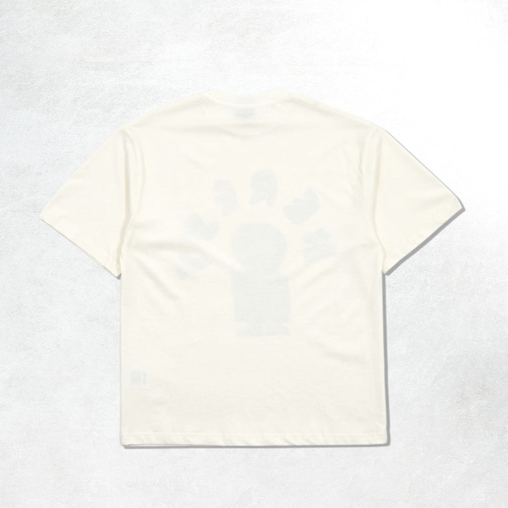 Heresy Slabs T-Shirt: Ecru (Back)