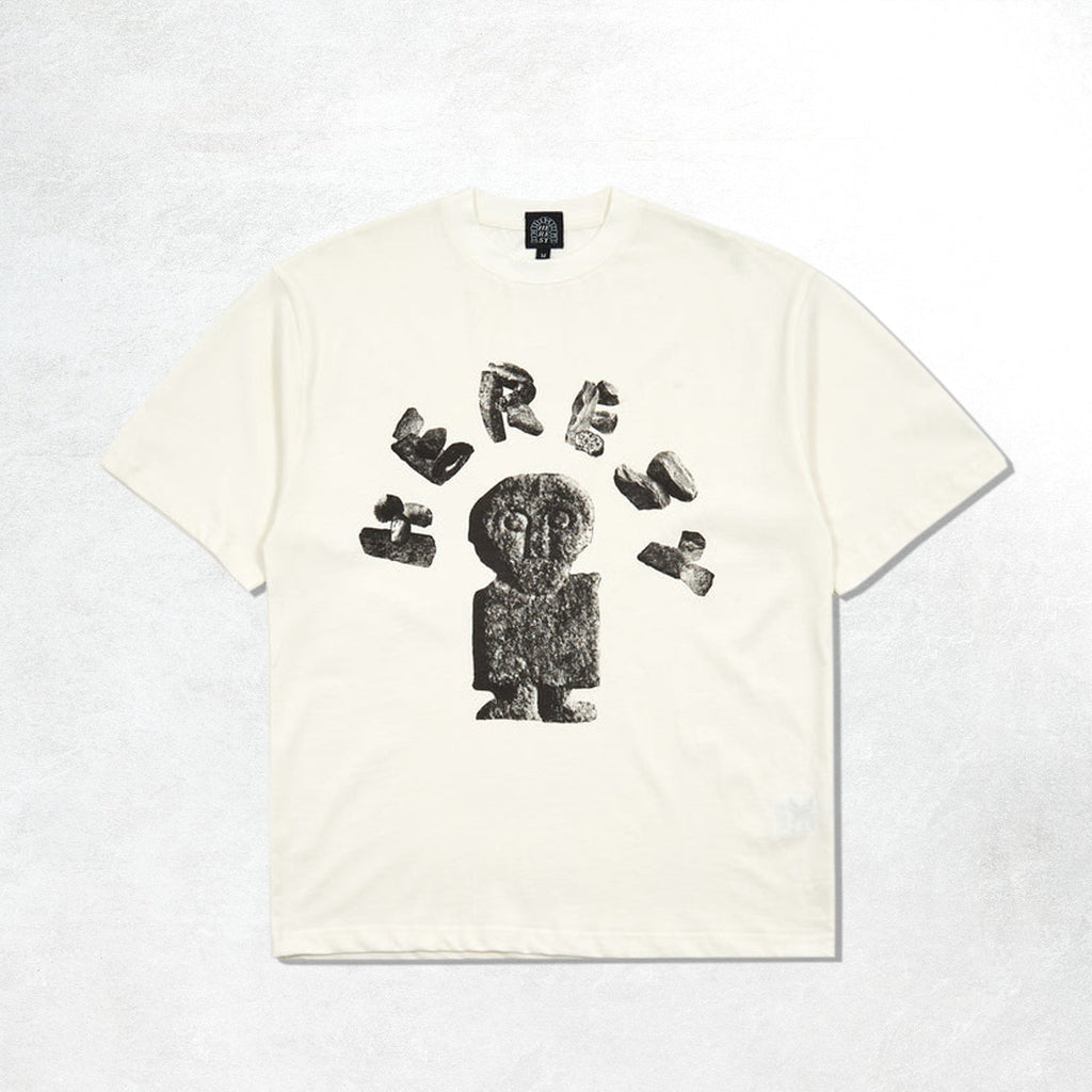Heresy Slabs T-Shirt: Ecru (Main)